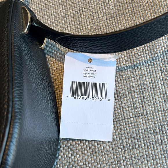 Kate Spade Black Pebbled Leather Crossbody Bag - Picture 10 of 12